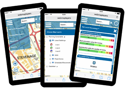 GIS on Smart Mobile Device